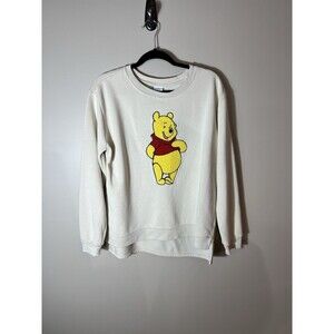 Disney Winnie the Pooh Womens Super Soft Sweatshirt XL Patch